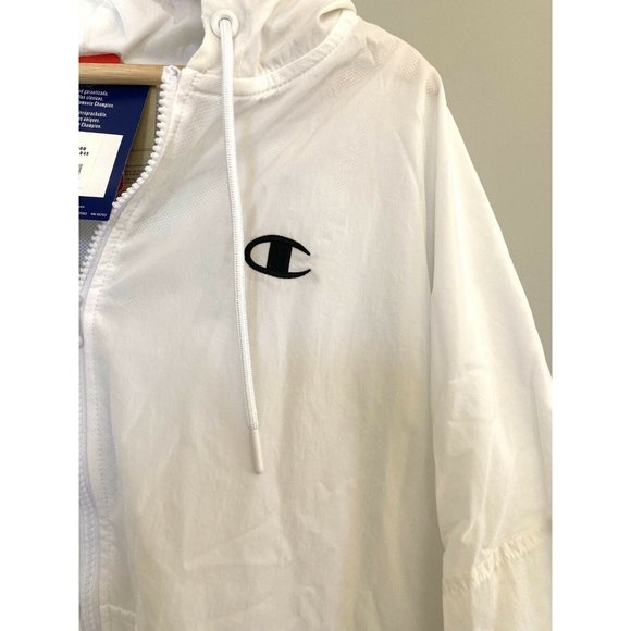 Champion NWT Women’s Woven Full Zip Hoodie Windbreaker Jacket JL7277 $75… - Picture 6 of 9